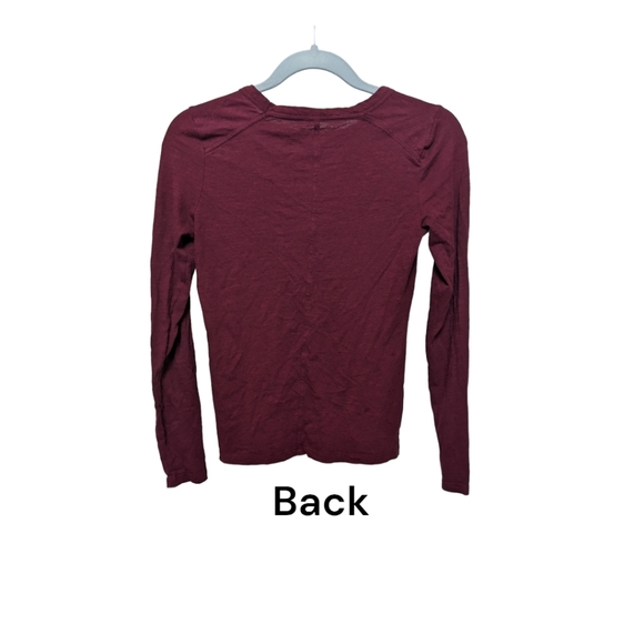 BANANA REPUBLIC FACTORY Long Sleeved Cozy Slub shirt - Picture 2 of 3